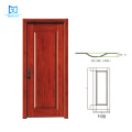 Último diseño de puerta de madera Fabricante de China de alta calidad Puerta de chapa de alta calidad Puerta de madera GO-FG4